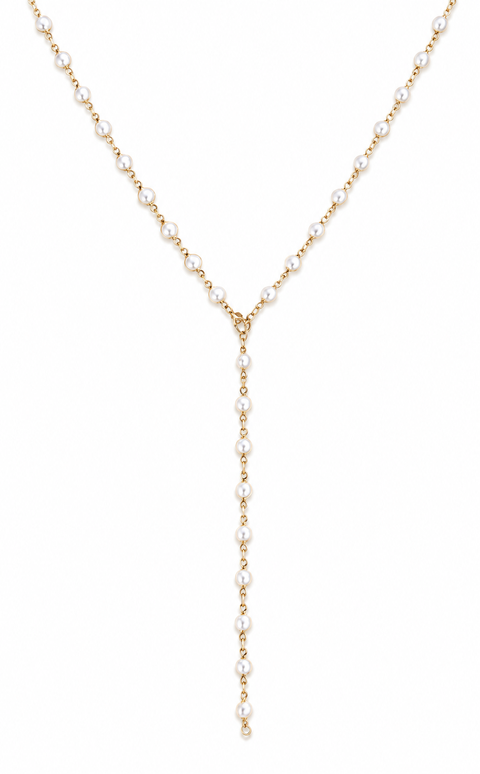 Drop Pearl Necklace